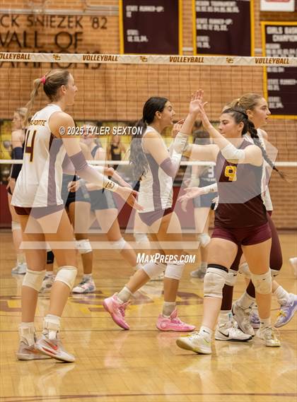 Thumbnail 1 in Cactus Shadows @ Salpointe Catholic (4A Quarterfinal) photogallery.