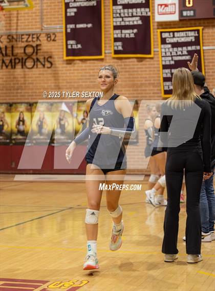 Thumbnail 3 in Cactus Shadows @ Salpointe Catholic (4A Quarterfinal) photogallery.