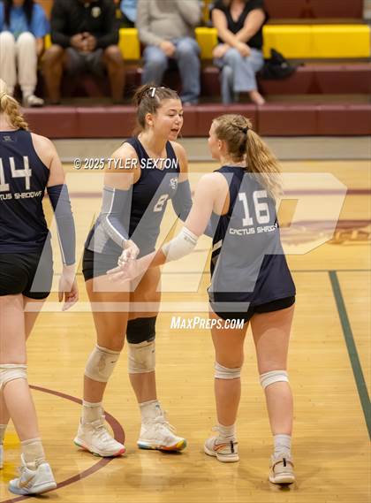 Thumbnail 3 in Cactus Shadows @ Salpointe Catholic (4A Quarterfinal) photogallery.