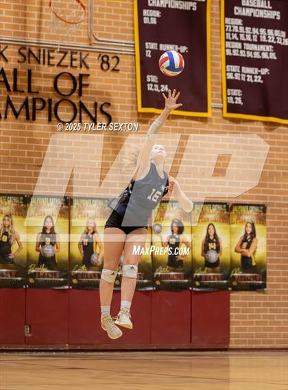 Thumbnail 2 in Cactus Shadows @ Salpointe Catholic (4A Quarterfinal) photogallery.
