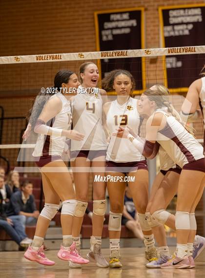 Thumbnail 3 in Cactus Shadows @ Salpointe Catholic (4A Quarterfinal) photogallery.