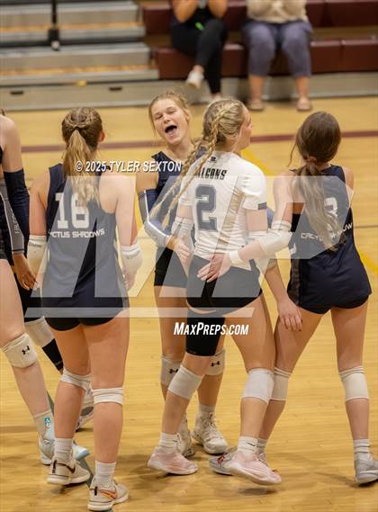 Thumbnail 2 in Cactus Shadows @ Salpointe Catholic (4A Quarterfinal) photogallery.