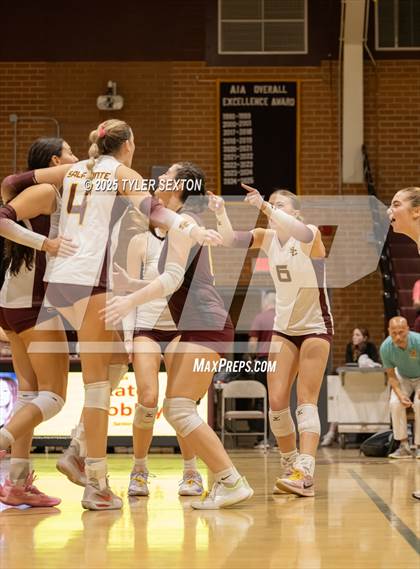 Thumbnail 2 in Cactus Shadows @ Salpointe Catholic (4A Quarterfinal) photogallery.