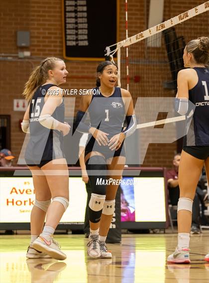 Thumbnail 2 in Cactus Shadows @ Salpointe Catholic (4A Quarterfinal) photogallery.