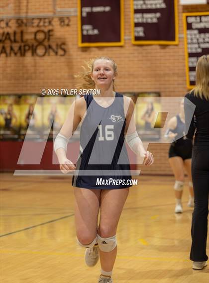 Thumbnail 3 in Cactus Shadows @ Salpointe Catholic (4A Quarterfinal) photogallery.