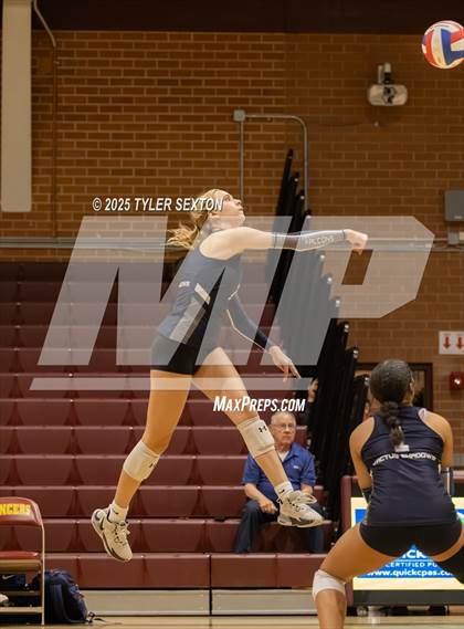 Thumbnail 3 in Cactus Shadows @ Salpointe Catholic (4A Quarterfinal) photogallery.