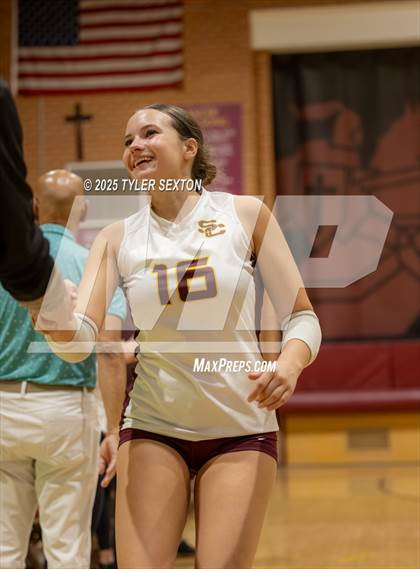 Thumbnail 1 in Cactus Shadows @ Salpointe Catholic (4A Quarterfinal) photogallery.
