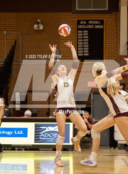 Thumbnail 2 in Cactus Shadows @ Salpointe Catholic (4A Quarterfinal) photogallery.