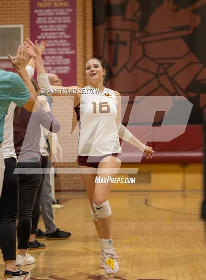 Thumbnail 3 in Cactus Shadows @ Salpointe Catholic (4A Quarterfinal) photogallery.