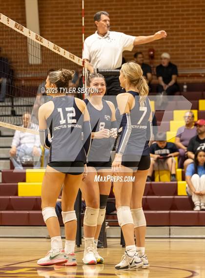 Thumbnail 3 in Cactus Shadows @ Salpointe Catholic (4A Quarterfinal) photogallery.
