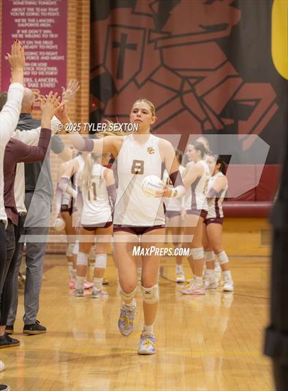Thumbnail 2 in Cactus Shadows @ Salpointe Catholic (4A Quarterfinal) photogallery.
