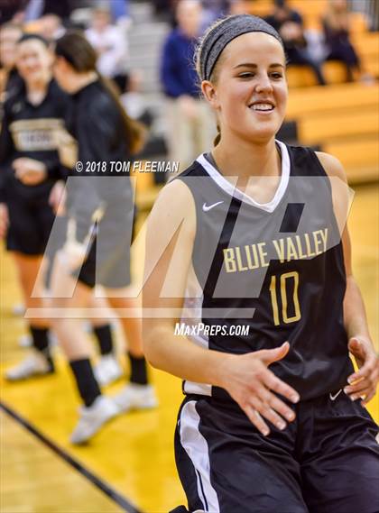 Thumbnail 3 in West vs Blue Valley (KSHSAA 6A Sub State Playoff) photogallery.
