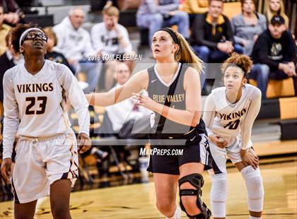 Thumbnail 2 in West vs Blue Valley (KSHSAA 6A Sub State Playoff) photogallery.