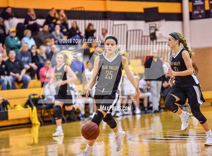 Thumbnail 2 in West vs Blue Valley (KSHSAA 6A Sub State Playoff) photogallery.
