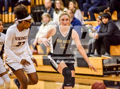 Thumbnail 2 in West vs Blue Valley (KSHSAA 6A Sub State Playoff) photogallery.