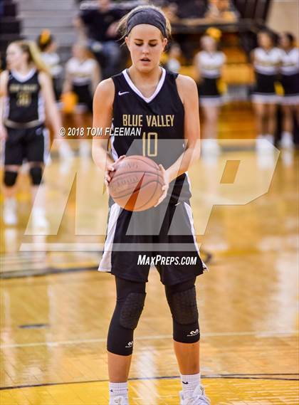 Thumbnail 1 in West vs Blue Valley (KSHSAA 6A Sub State Playoff) photogallery.