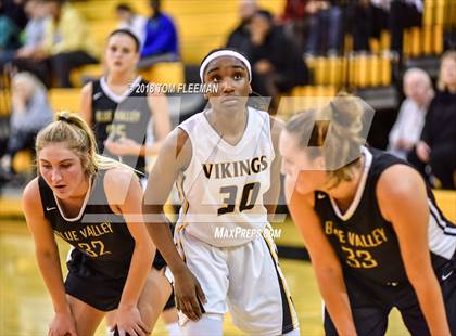 Thumbnail 3 in West vs Blue Valley (KSHSAA 6A Sub State Playoff) photogallery.
