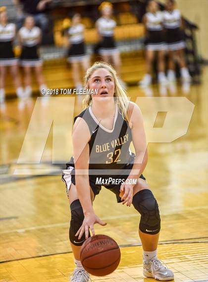 Thumbnail 1 in West vs Blue Valley (KSHSAA 6A Sub State Playoff) photogallery.