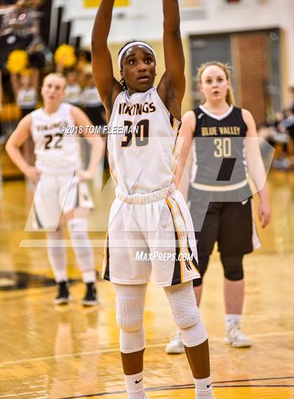 Thumbnail 1 in West vs Blue Valley (KSHSAA 6A Sub State Playoff) photogallery.