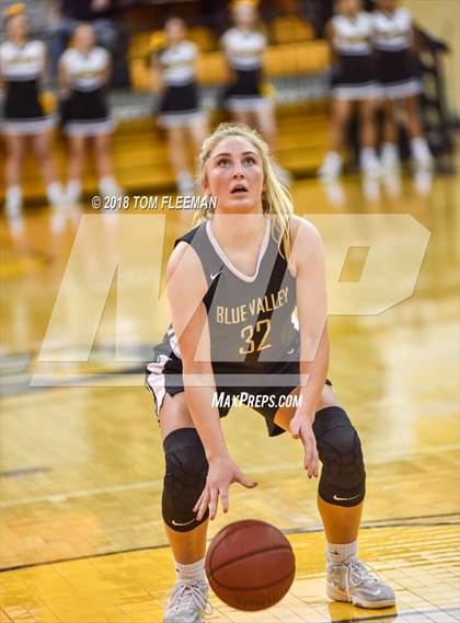 Thumbnail 2 in West vs Blue Valley (KSHSAA 6A Sub State Playoff) photogallery.