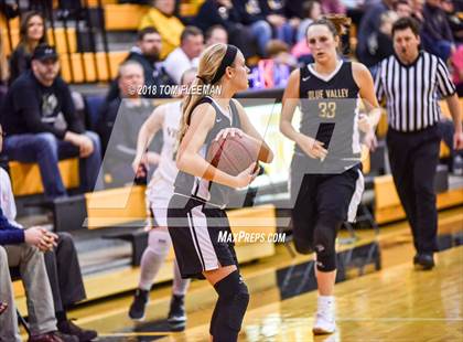Thumbnail 3 in West vs Blue Valley (KSHSAA 6A Sub State Playoff) photogallery.