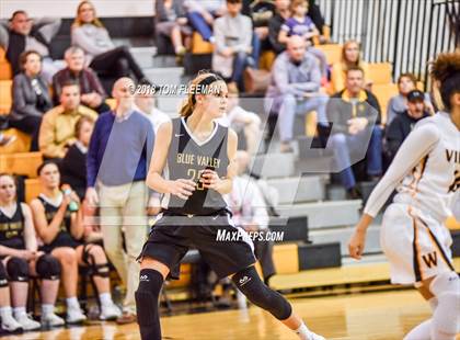 Thumbnail 3 in West vs Blue Valley (KSHSAA 6A Sub State Playoff) photogallery.