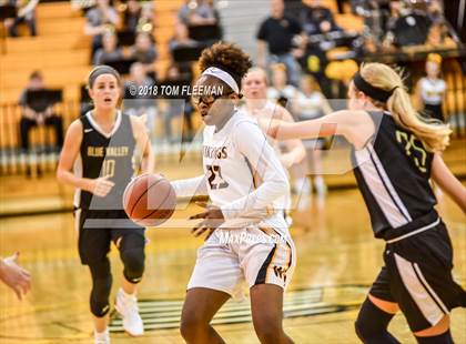 Thumbnail 1 in West vs Blue Valley (KSHSAA 6A Sub State Playoff) photogallery.