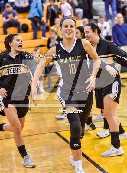 Thumbnail 2 in West vs Blue Valley (KSHSAA 6A Sub State Playoff) photogallery.