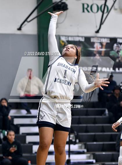Thumbnail 1 in Folsom vs. Shabach Christian Academy (St. Mary's Stockton MLK Showcase) photogallery.