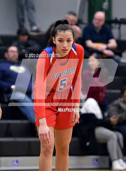 Thumbnail 1 in Folsom vs. Shabach Christian Academy (St. Mary's Stockton MLK Showcase) photogallery.