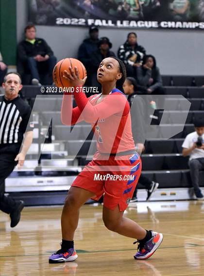 Thumbnail 3 in Folsom vs. Shabach Christian Academy (St. Mary's Stockton MLK Showcase) photogallery.