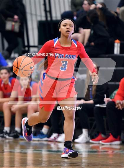 Thumbnail 1 in Folsom vs. Shabach Christian Academy (St. Mary's Stockton MLK Showcase) photogallery.