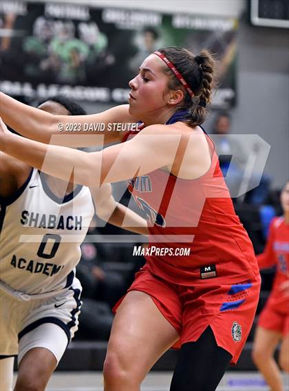 Thumbnail 3 in Folsom vs. Shabach Christian Academy (St. Mary's Stockton MLK Showcase) photogallery.