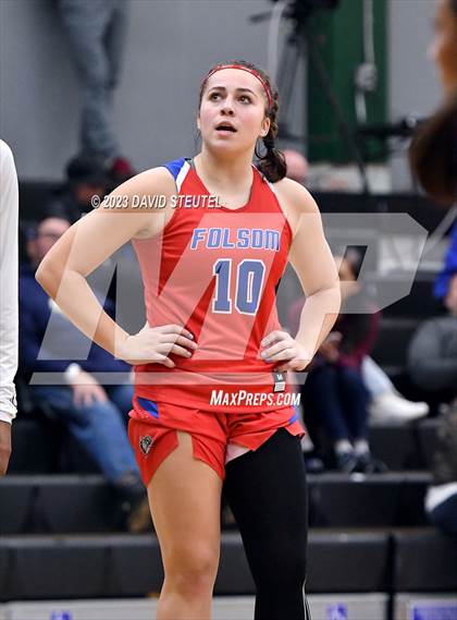Thumbnail 1 in Folsom vs. Shabach Christian Academy (St. Mary's Stockton MLK Showcase) photogallery.