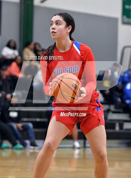 Thumbnail 1 in Folsom vs. Shabach Christian Academy (St. Mary's Stockton MLK Showcase) photogallery.
