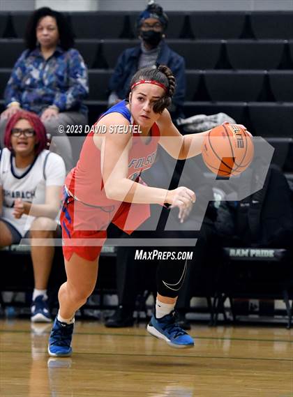 Thumbnail 2 in Folsom vs. Shabach Christian Academy (St. Mary's Stockton MLK Showcase) photogallery.