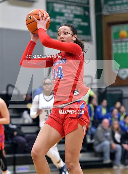 Thumbnail 3 in Folsom vs. Shabach Christian Academy (St. Mary's Stockton MLK Showcase) photogallery.