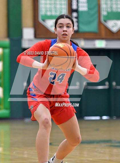 Thumbnail 3 in Folsom vs. Shabach Christian Academy (St. Mary's Stockton MLK Showcase) photogallery.