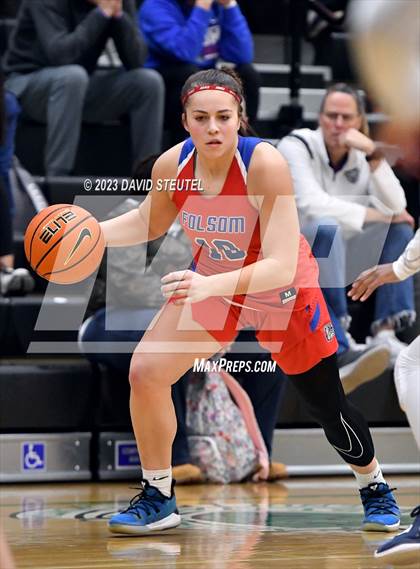 Thumbnail 2 in Folsom vs. Shabach Christian Academy (St. Mary's Stockton MLK Showcase) photogallery.