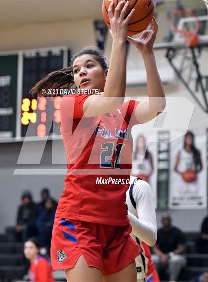 Thumbnail 2 in Folsom vs. Shabach Christian Academy (St. Mary's Stockton MLK Showcase) photogallery.