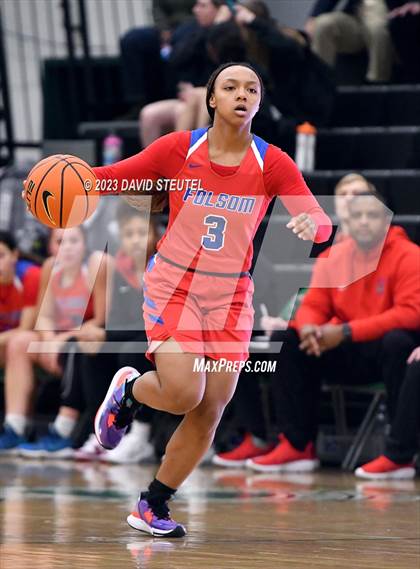 Thumbnail 2 in Folsom vs. Shabach Christian Academy (St. Mary's Stockton MLK Showcase) photogallery.