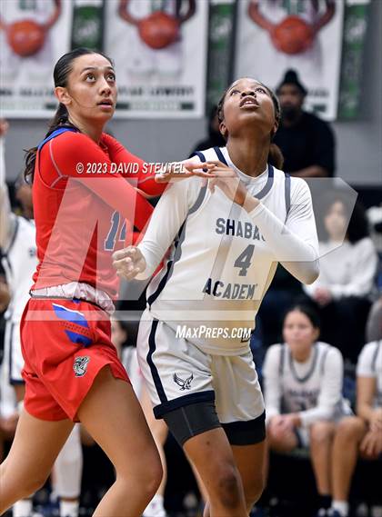Thumbnail 1 in Folsom vs. Shabach Christian Academy (St. Mary's Stockton MLK Showcase) photogallery.