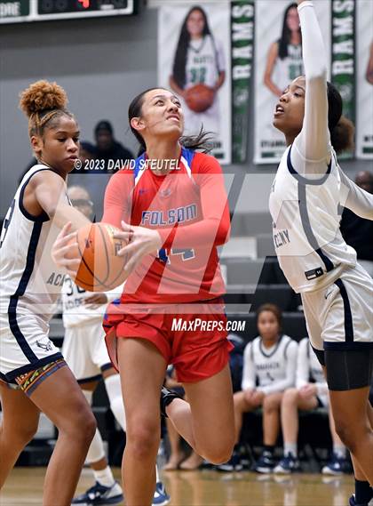 Thumbnail 1 in Folsom vs. Shabach Christian Academy (St. Mary's Stockton MLK Showcase) photogallery.