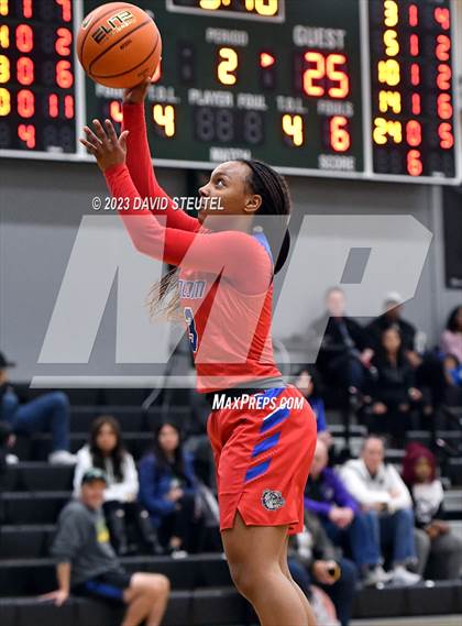 Thumbnail 1 in Folsom vs. Shabach Christian Academy (St. Mary's Stockton MLK Showcase) photogallery.