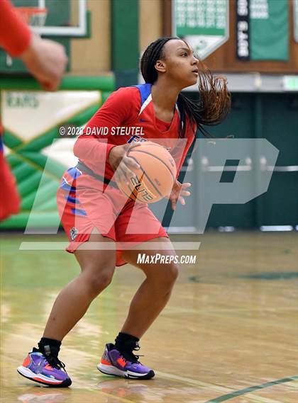 Thumbnail 3 in Folsom vs. Shabach Christian Academy (St. Mary's Stockton MLK Showcase) photogallery.