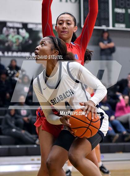 Thumbnail 3 in Folsom vs. Shabach Christian Academy (St. Mary's Stockton MLK Showcase) photogallery.
