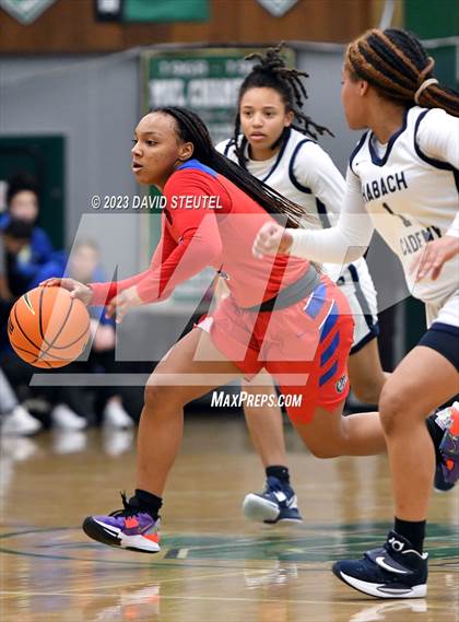 Thumbnail 2 in Folsom vs. Shabach Christian Academy (St. Mary's Stockton MLK Showcase) photogallery.