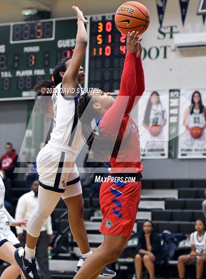 Thumbnail 1 in Folsom vs. Shabach Christian Academy (St. Mary's Stockton MLK Showcase) photogallery.