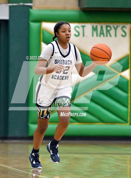 Thumbnail 1 in Folsom vs. Shabach Christian Academy (St. Mary's Stockton MLK Showcase) photogallery.