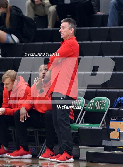 Thumbnail 3 in Folsom vs. Shabach Christian Academy (St. Mary's Stockton MLK Showcase) photogallery.